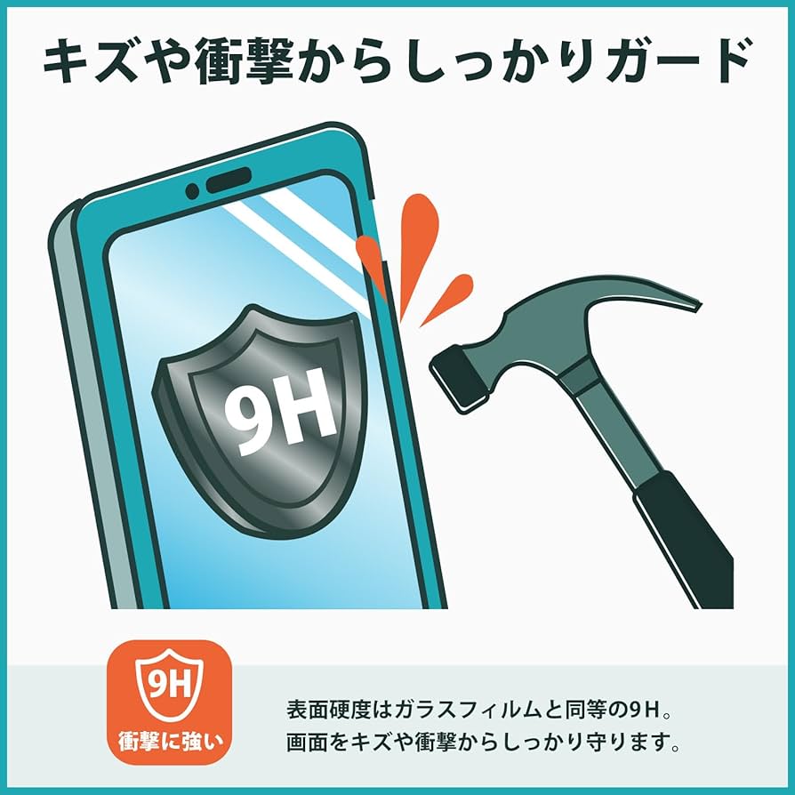 GARMIN edge 550 【 9H ガラス フィルム 】