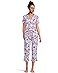 Karen Neuburger Two Piece Capri Girlfriend Pajama Set - Main View