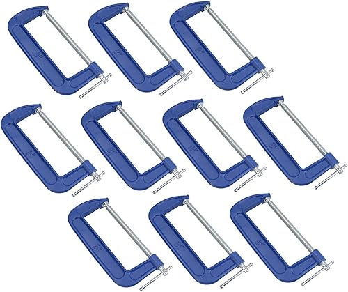 8" Heavy Duty G Clamp C-Clamp Grip Holder vice Clasp Carpintería Paquete de 10