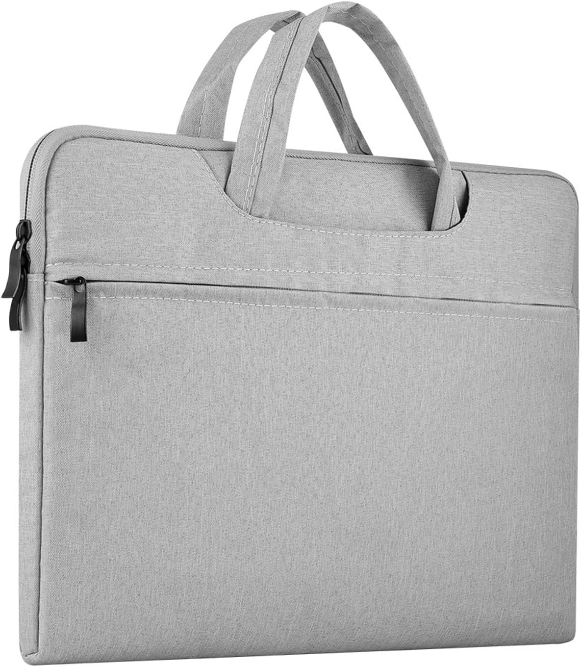 15.6-Inch Laptop Bag, Scratch Resistant Fabric, Dual Sturdy Handles, Compatible with 15.6-Inch Laptops and Below