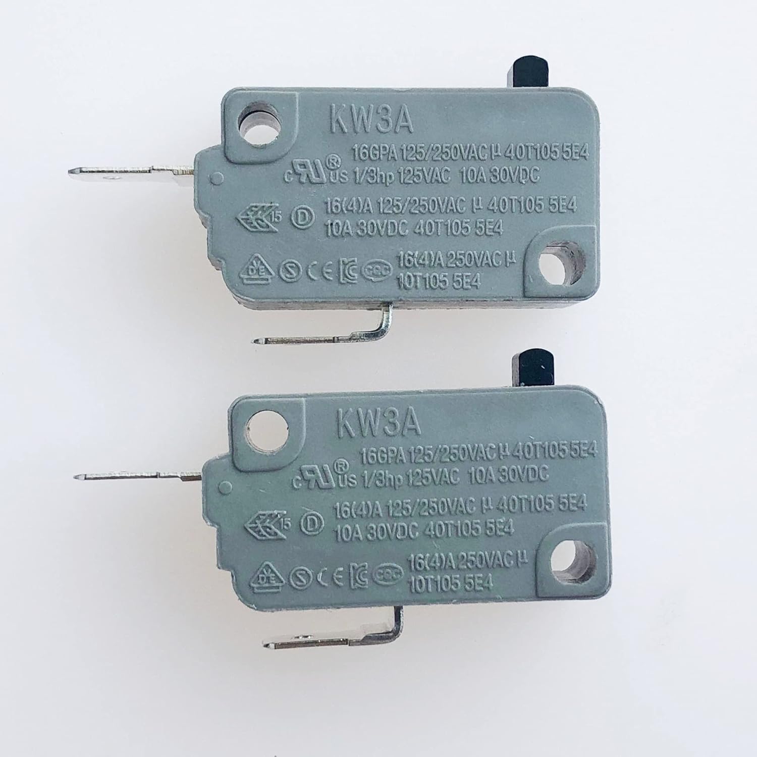Buy KW3A 16A 125V/250V Microwave Oven Door Interlock Switch Normally ...