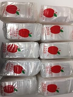 10,000 2x2 2mil Apple Brand Clear Plastic Resealable Bags 2 2