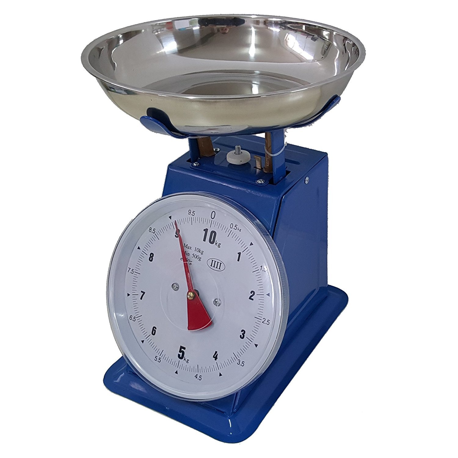 Bilancia da cucina 20 kg meccanica analogica in metallo stile retro EURONOVITA'