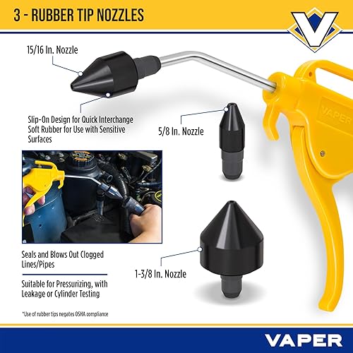 Miniatura 4 de Titan 19391 Juego de pistola de aire de 4 piezas