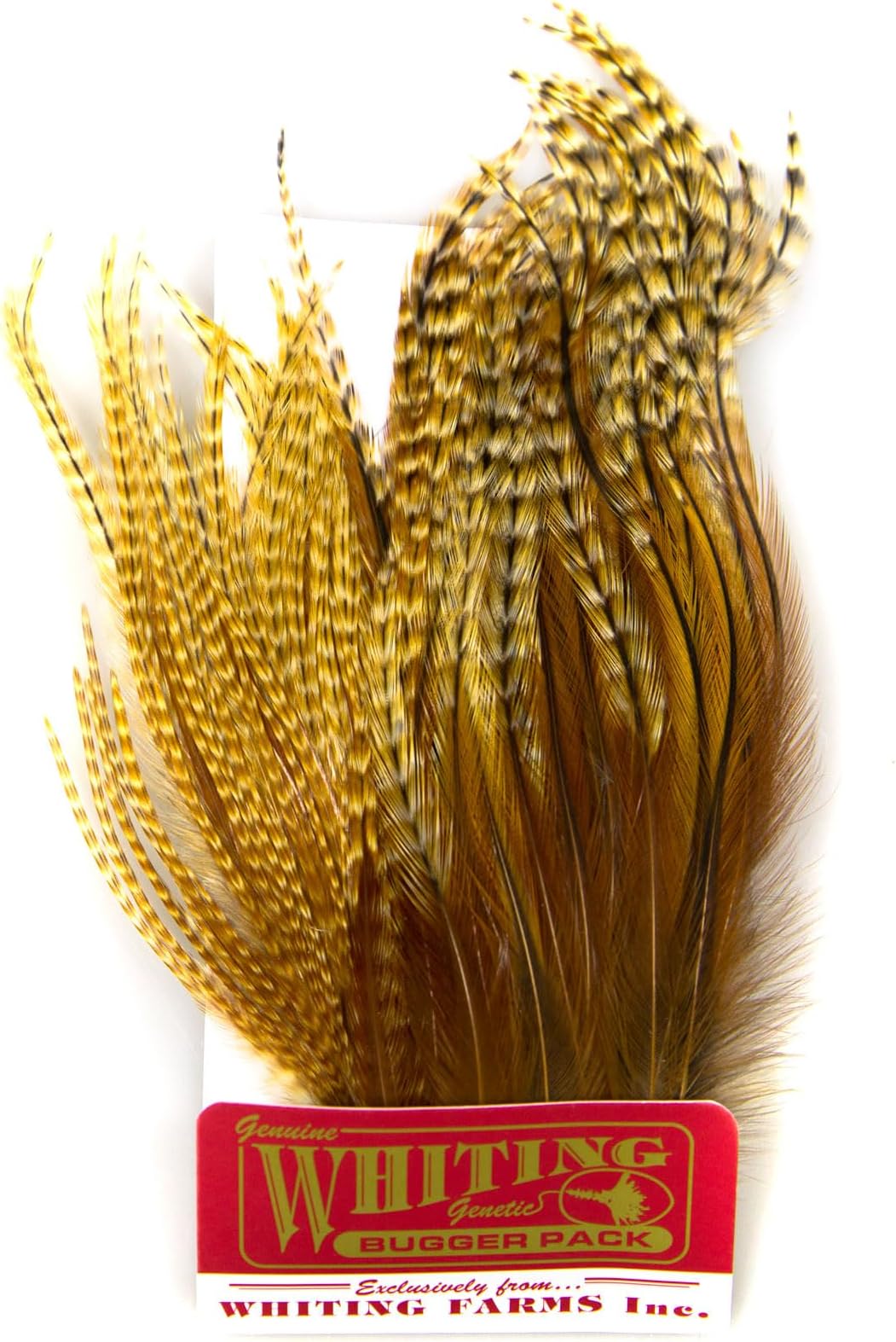 Whiting Farms Dark Olive Fishing Hooks (Pack of 10)