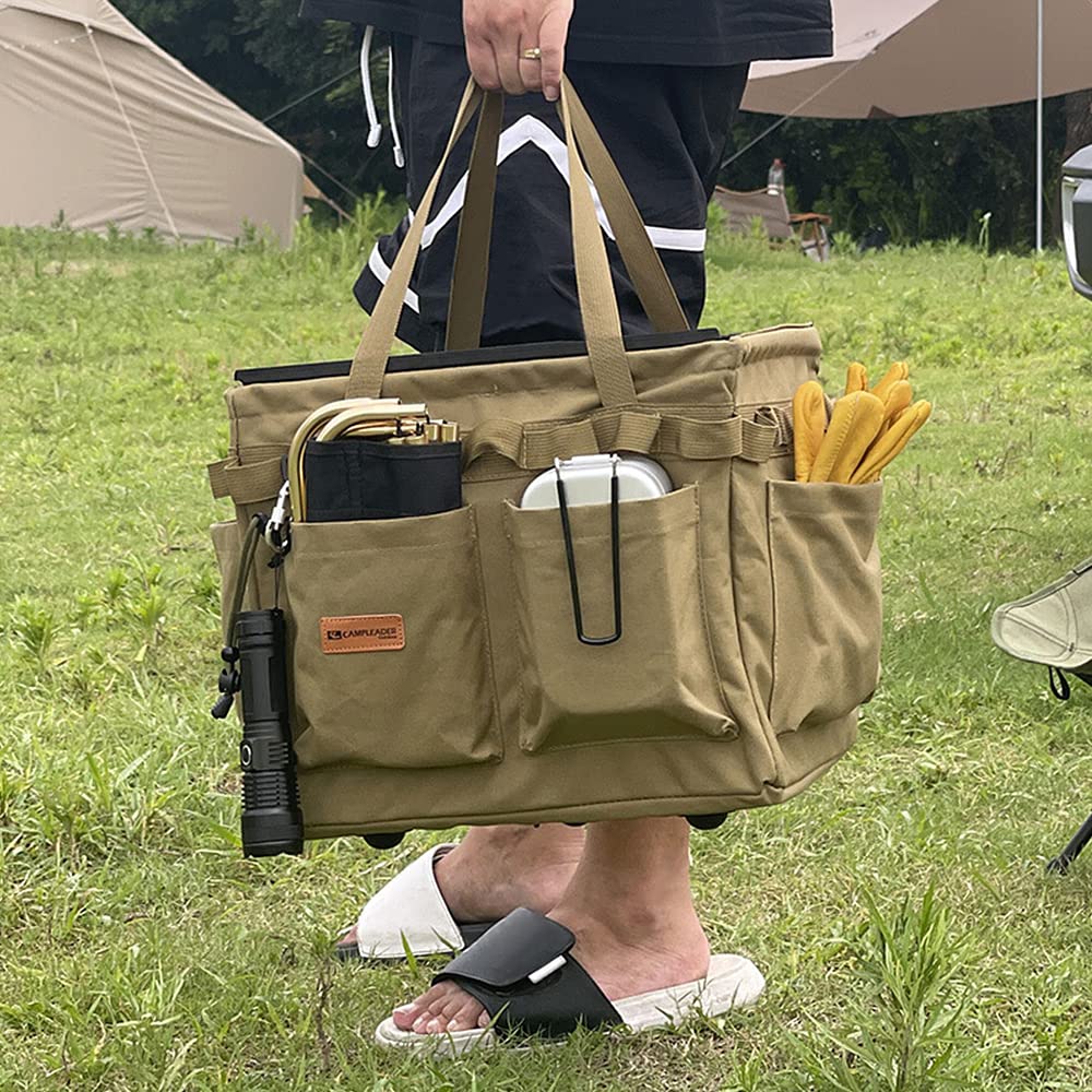 Lixada Składana torba na narzędzia outdoorowe, torba do przechowywania, organizator, torba na zakupy, etui