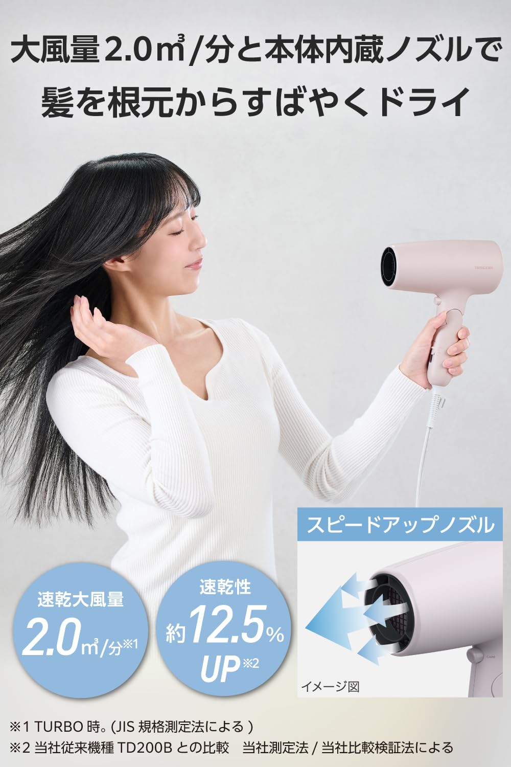 【特価セール】テスコム (TESCOM) ドライヤー マイナスイオン 大風量 速 Amazon | テスコム (TESCOM) ドライヤー マイナスイオン 大風量 速乾