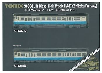 Amazon | TOMIX Nゲージ キハ47 0形 JR四国色 セット 98004 鉄道