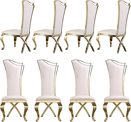 Miniatura 45 de ACEDÉCOR Juego de 4 sillas de comedor de terciopelo, sillas de cocina tapizadas de lujo negras con respaldo alto aerodinámico, modernas y hermosas