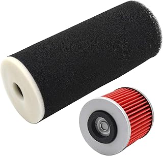 AHL Air Filter with Oil Filter for Yamaha Grizzly 600 YFM600F 4x4 2000-2001/Grizzly 600 YFM600FH 4x4 Hunter Edition 2000-2001/Grizzly 600 YFM600FWA 4x4 1998-1999 1UY-14451-0-00