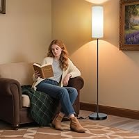 Vista 42 de FRIDEKO HOME Paquete de 2 lámparas de pie para sala de estar, colores regulables, temperatura y brillo, lámpara de pie moderna con control remoto