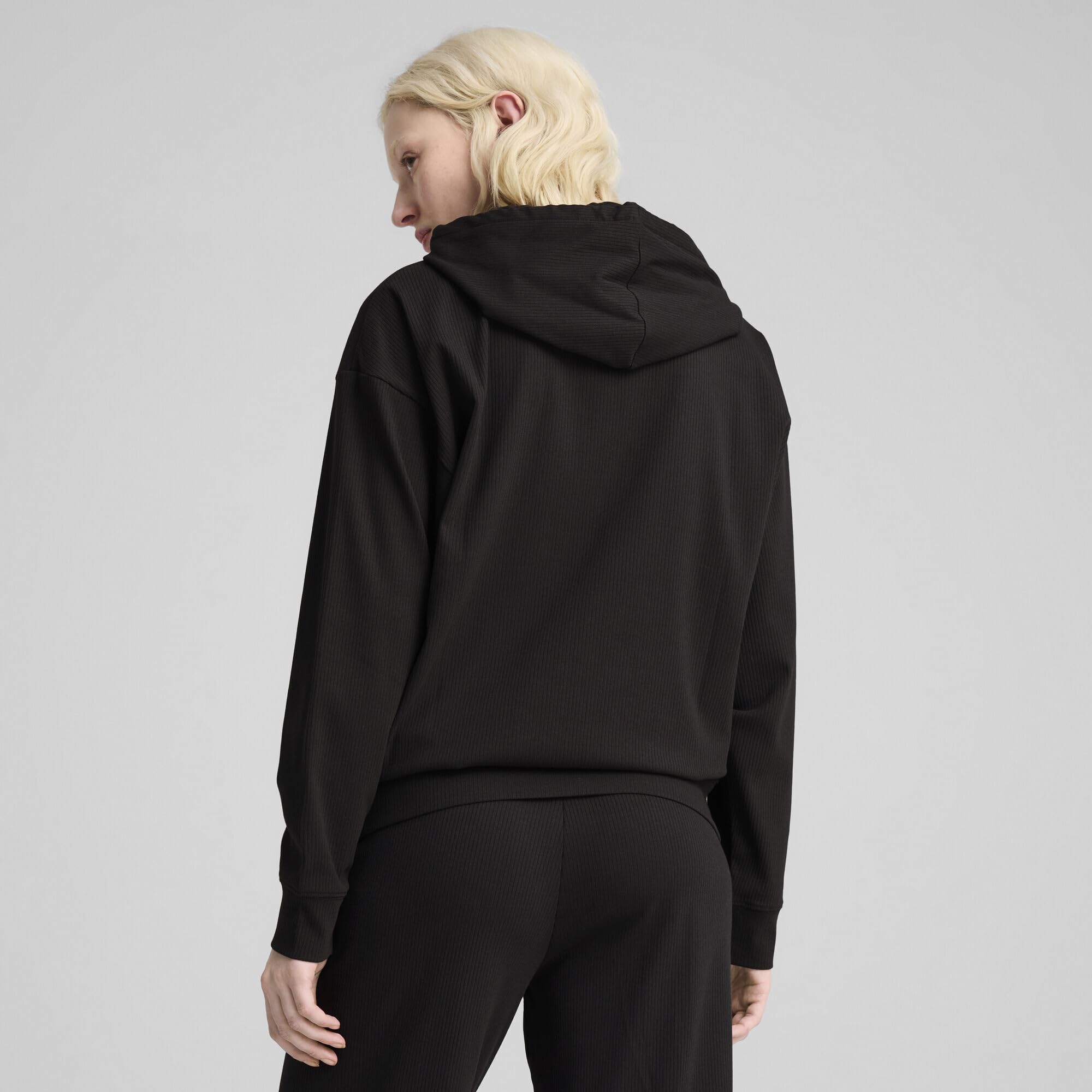 Puma ESS Elevated Comfort Rib Hoodie Felpe con Cappuccio Unisex Adulto (Pack de 1)