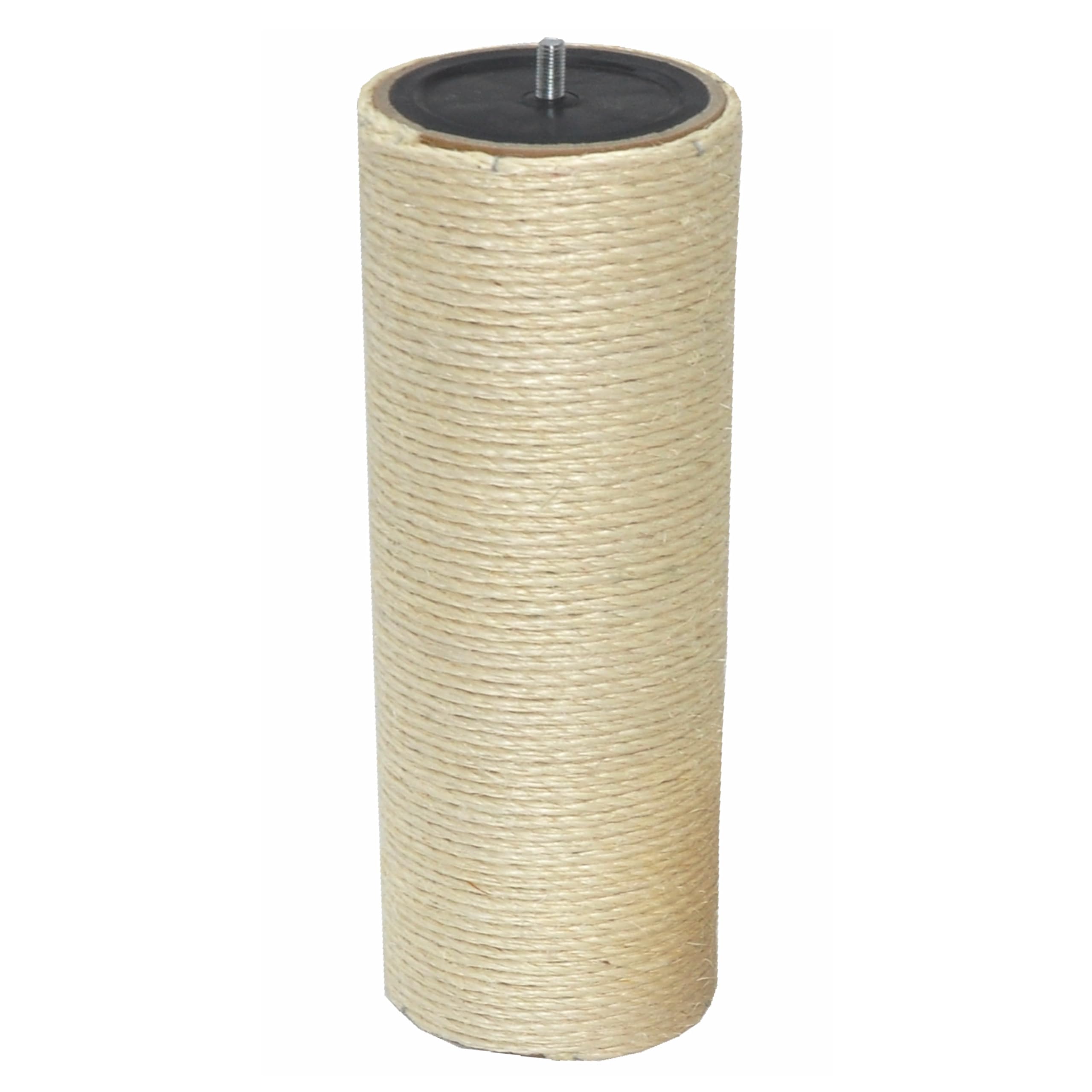 nanook Katzen Liegeplatz Katzenbett XL 60 x 40 cm inkl. Kratzstamm 35 cm, für große Katzen geeignet, Kratzbaum Erweiterung, Farbe: beige