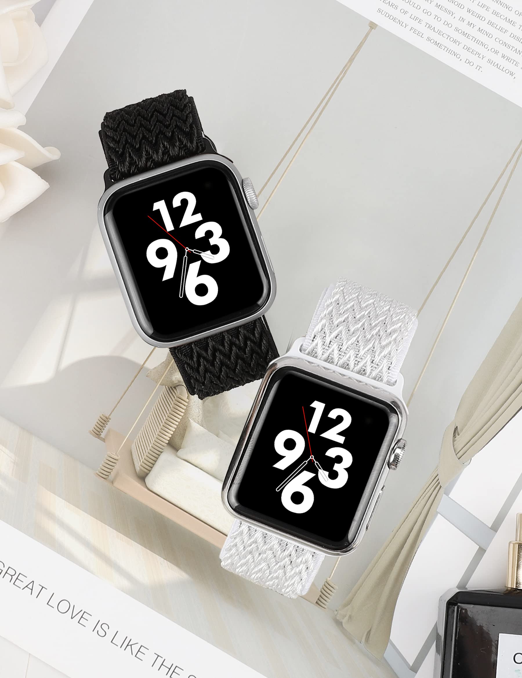Amazon.co.jp: 【2個付き】 Apple Watch/アップルウォッチ バンド