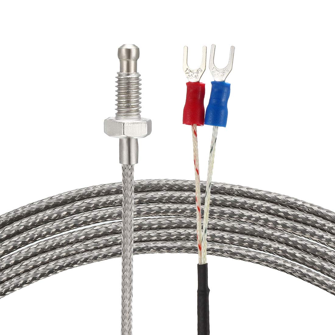 sourcing map K Type Thermocouple 0-600C M6 Temperature Sensor Probe 13ft