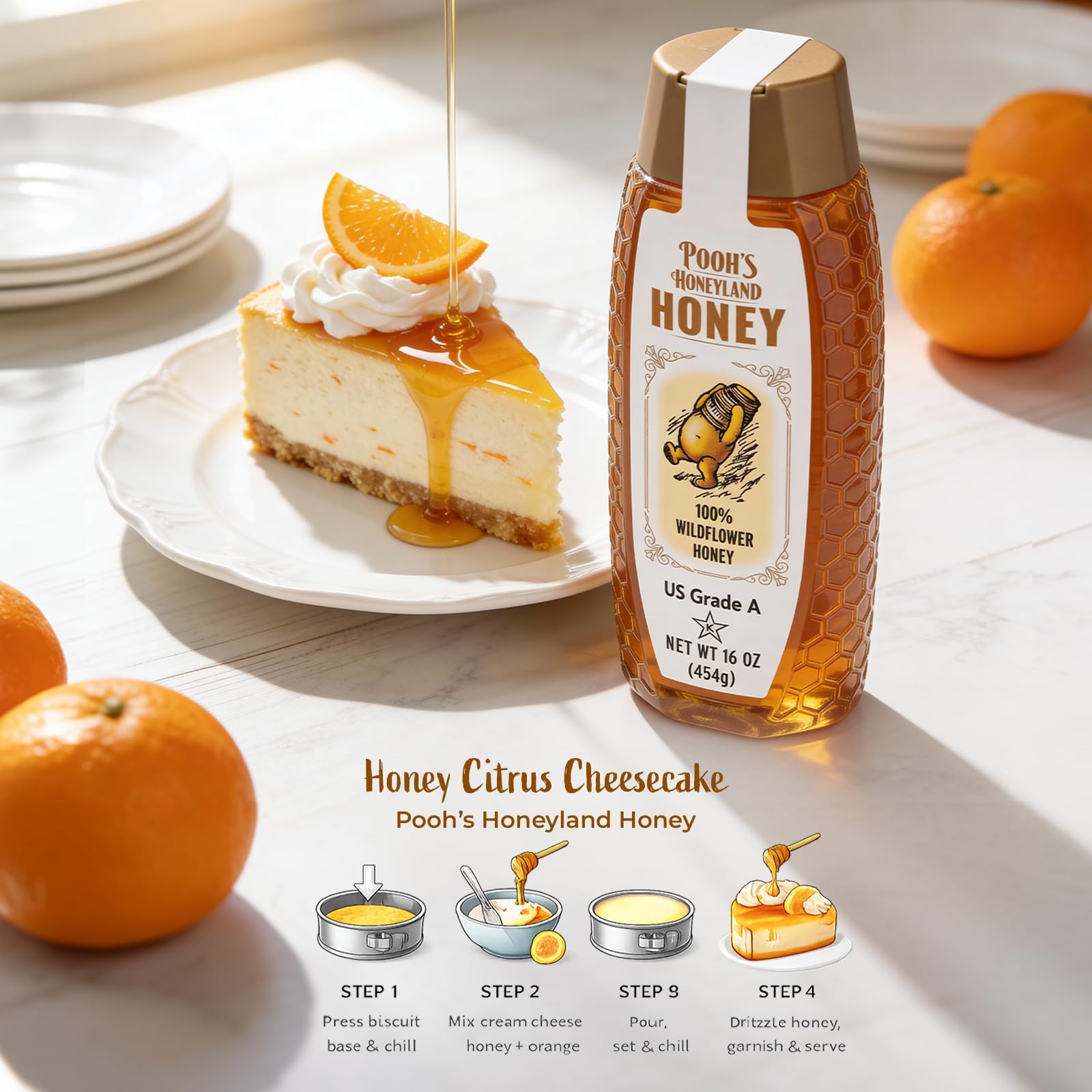 Amazon.com : Life Plus Style Gourmet Pooh's Honeyland Honey 100