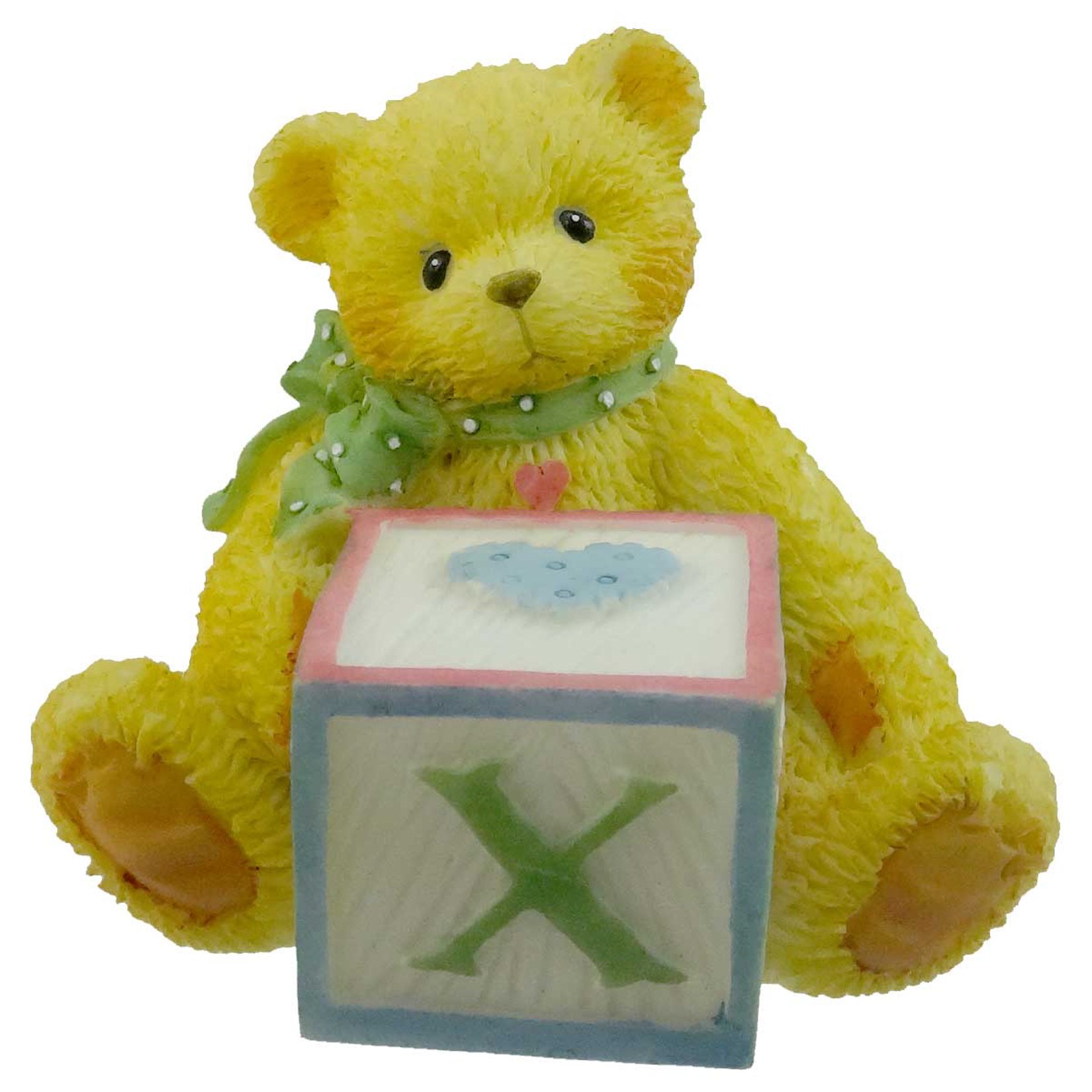 Cherished Teddies Bear with ABC Block 1.750 158488 X