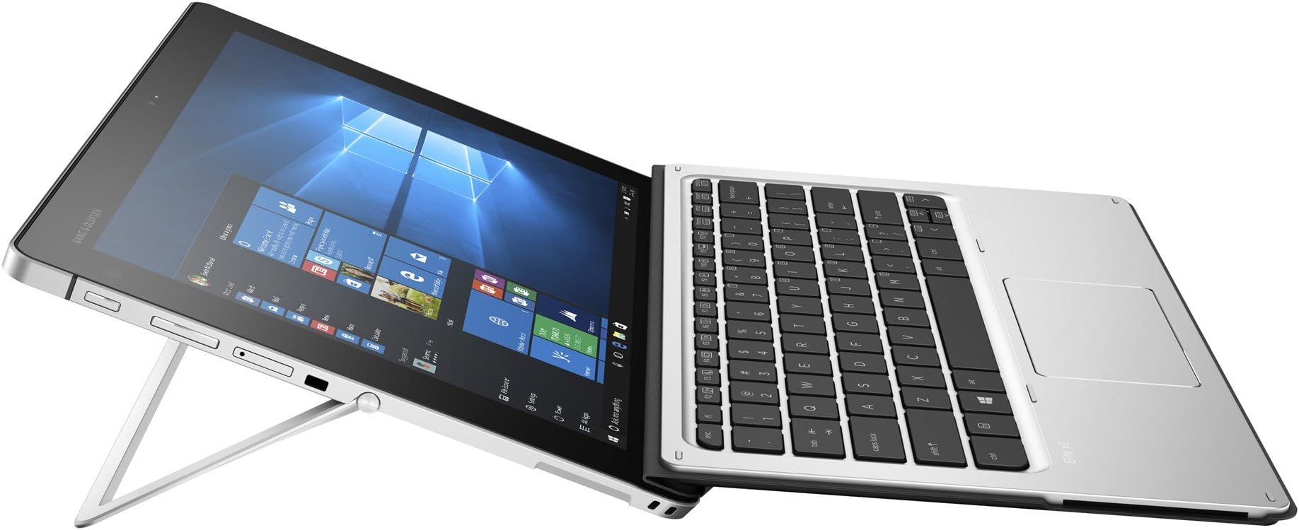 HP Elite x2 1012 G1 (12 inch) Tablet PC Core m5 (6Y54) 1.1GHz 8GB 256GB WLAN BT Webcam Windows 10 Pro 64-bit (HD Graphics 515) + Travel Keyboard