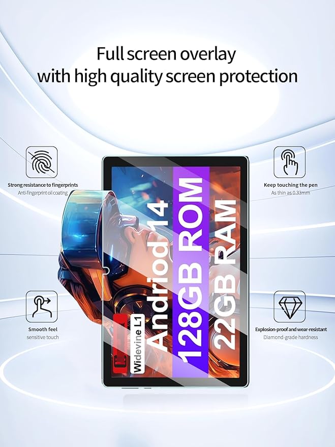 Protector de Pantalla para ZIOVO Z168 10.1 Pulgadas, 2 Unidades miniatura 2