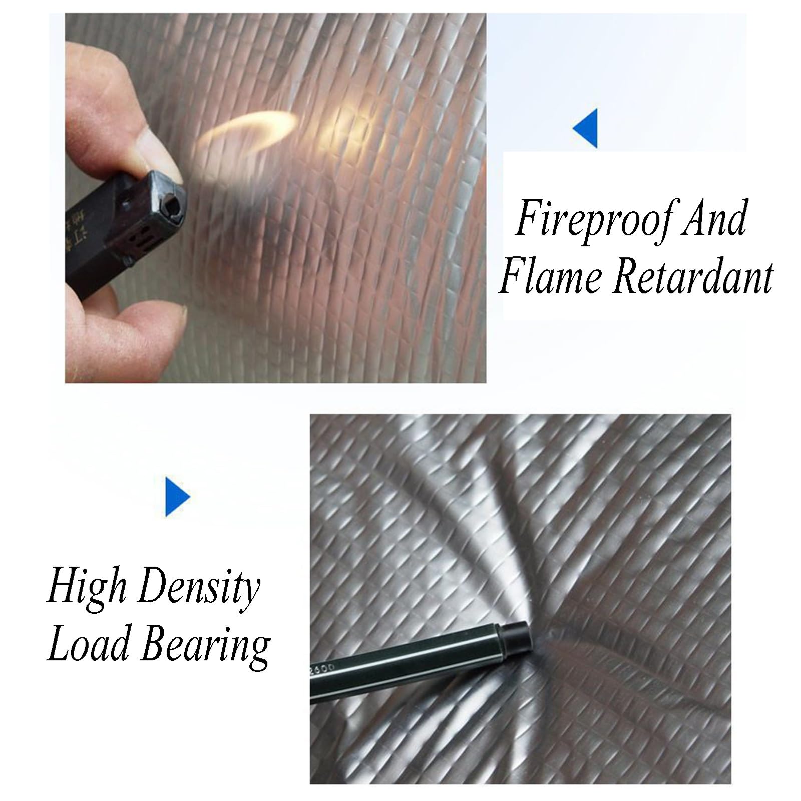 Autoadesiva Scudo Termico per Tetto,Pannello Riflettente Termosifoni，Stuoia Cotone Isolante Autoadesivo,Foglio di Alluminio Isolamento Acustico in Cotone (Color : 20MM(THk), Size : 1m²)