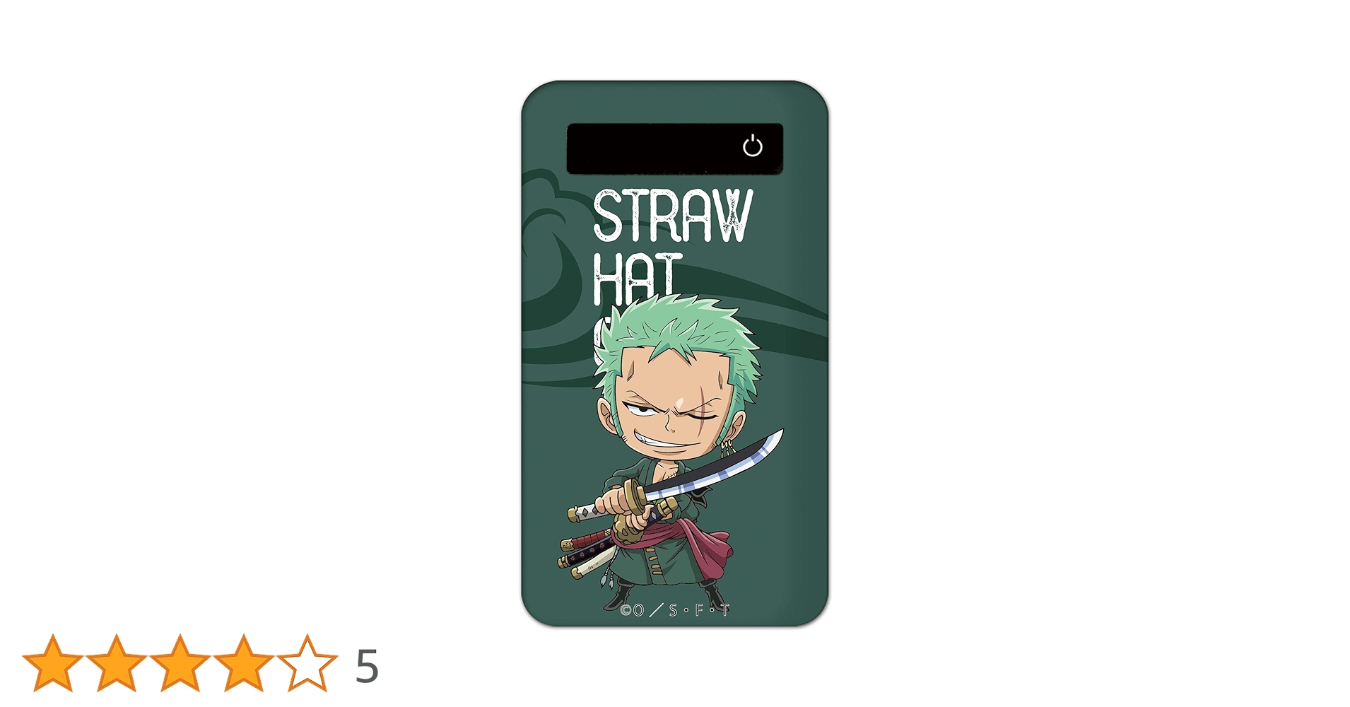 Amazon | ONEPIECE ワンピース プリントバッテリー 4000mAh ゾロ (op