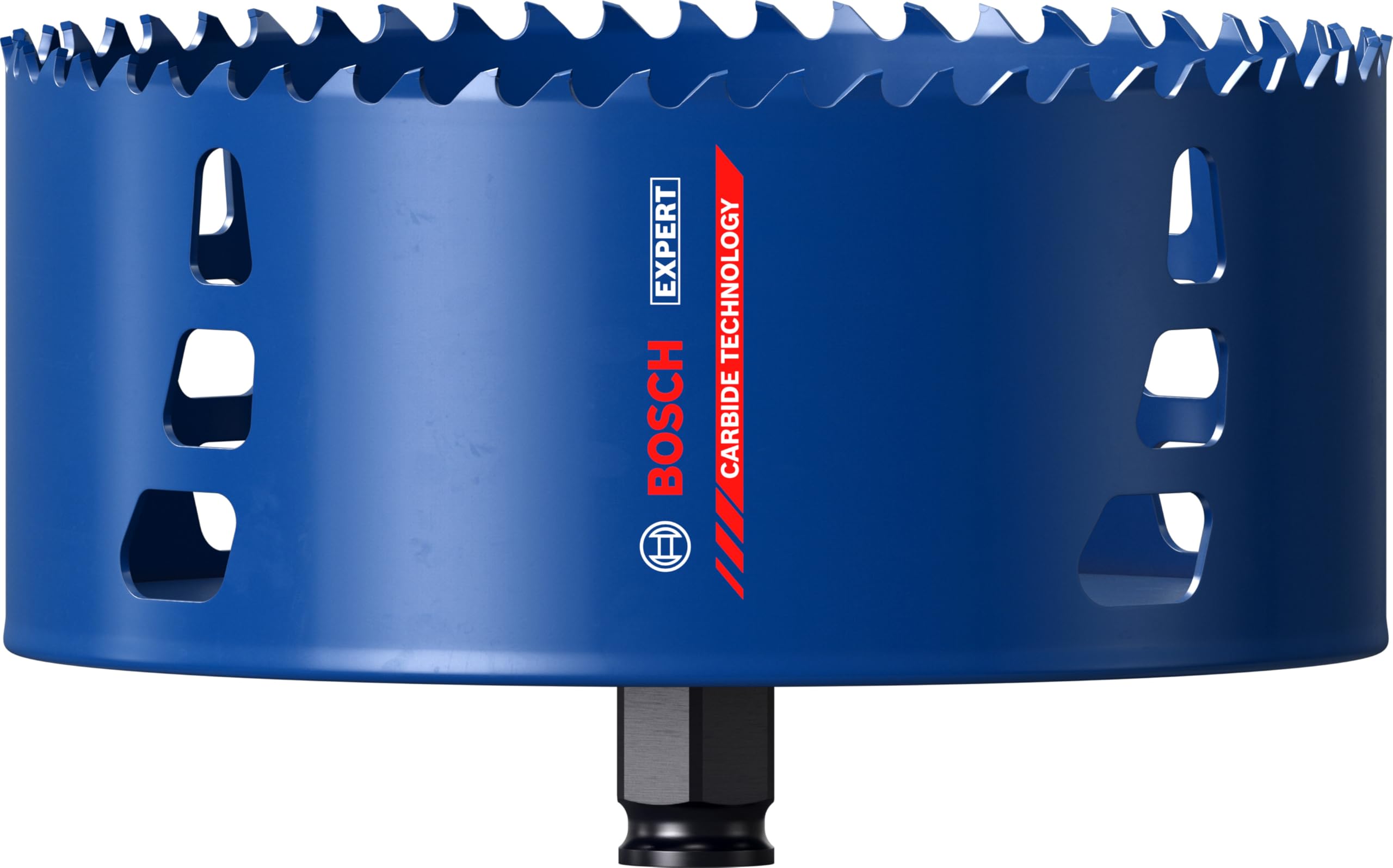 Bosch 1x Sierra de corona EXPERT Multi Material Power Change Plus (para Madera con metal, Ladrillo, Ø 152 mm, Professional Accesorios Taladro)