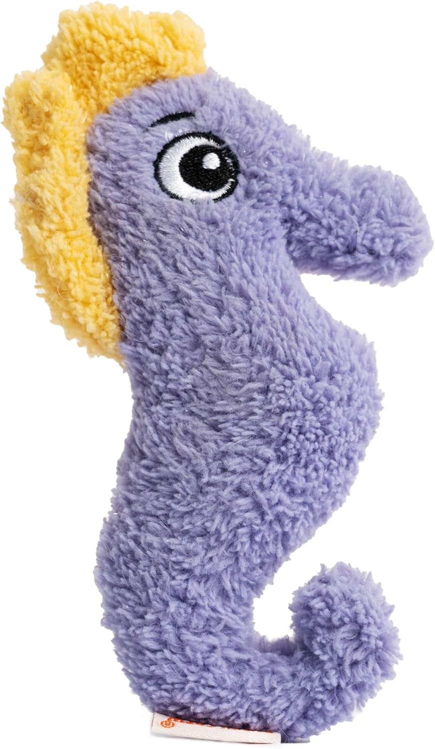 Interactive Catnip Cat Plush Toy, Ocean Theme, 5'', for All Breed Size Cats (Seahorse)