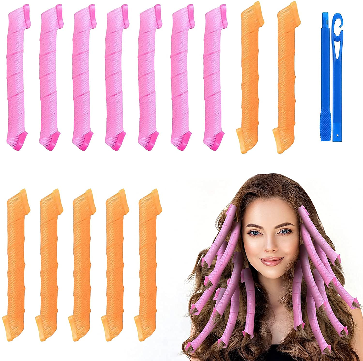 using spiral curlers