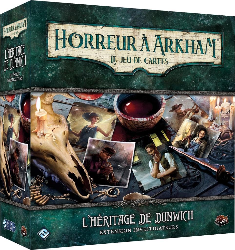 Asmodé Horreur à Arkham JCE : L'Héritage de Dunwich - Investigateurs