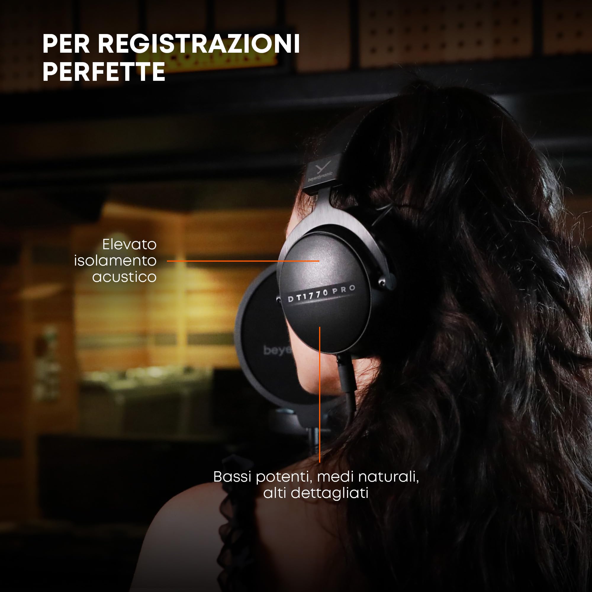 beyerdynamic DT 1770 PRO Modello di cuffie di riferimento per uso in applicazioni studio