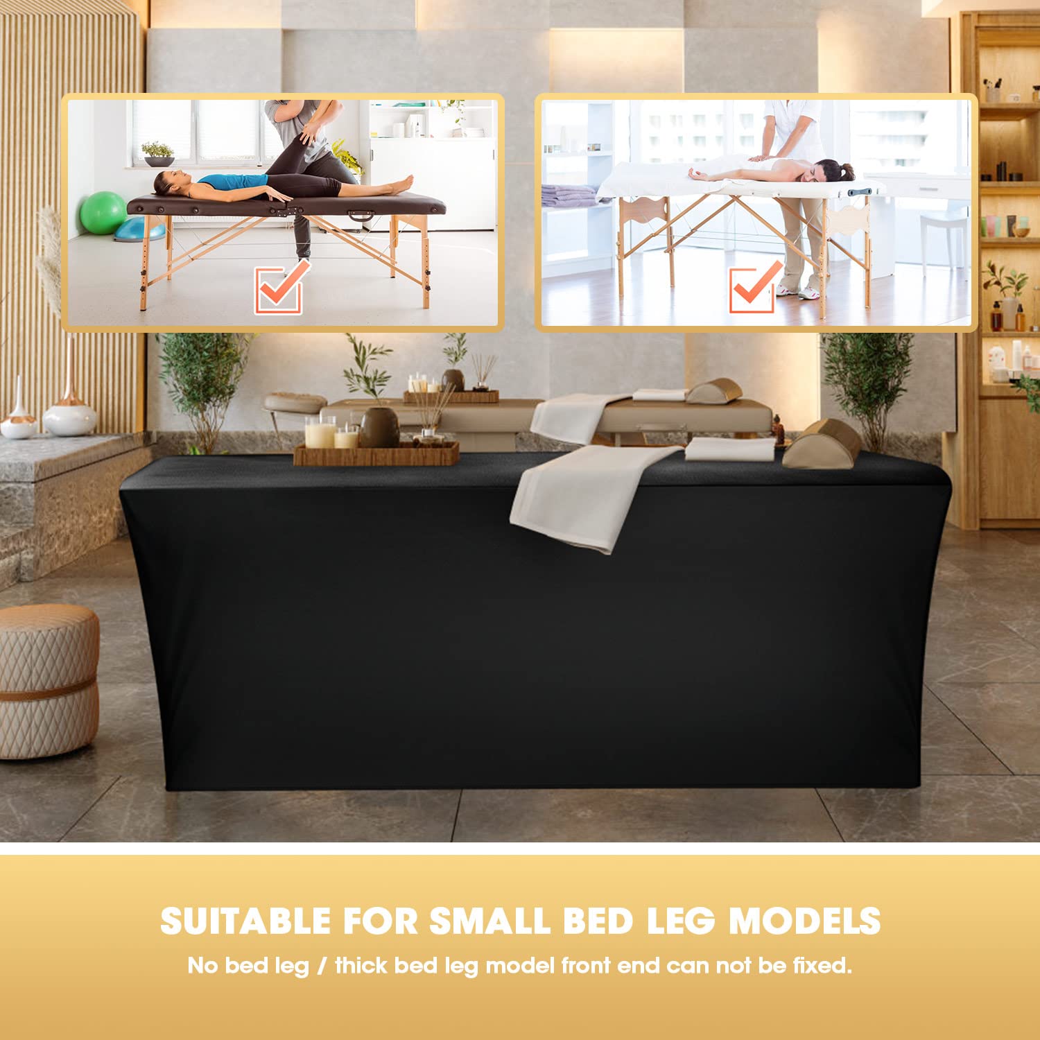 Onism Lash Bed Cover Wipeable PU Leather Massage Table Cover