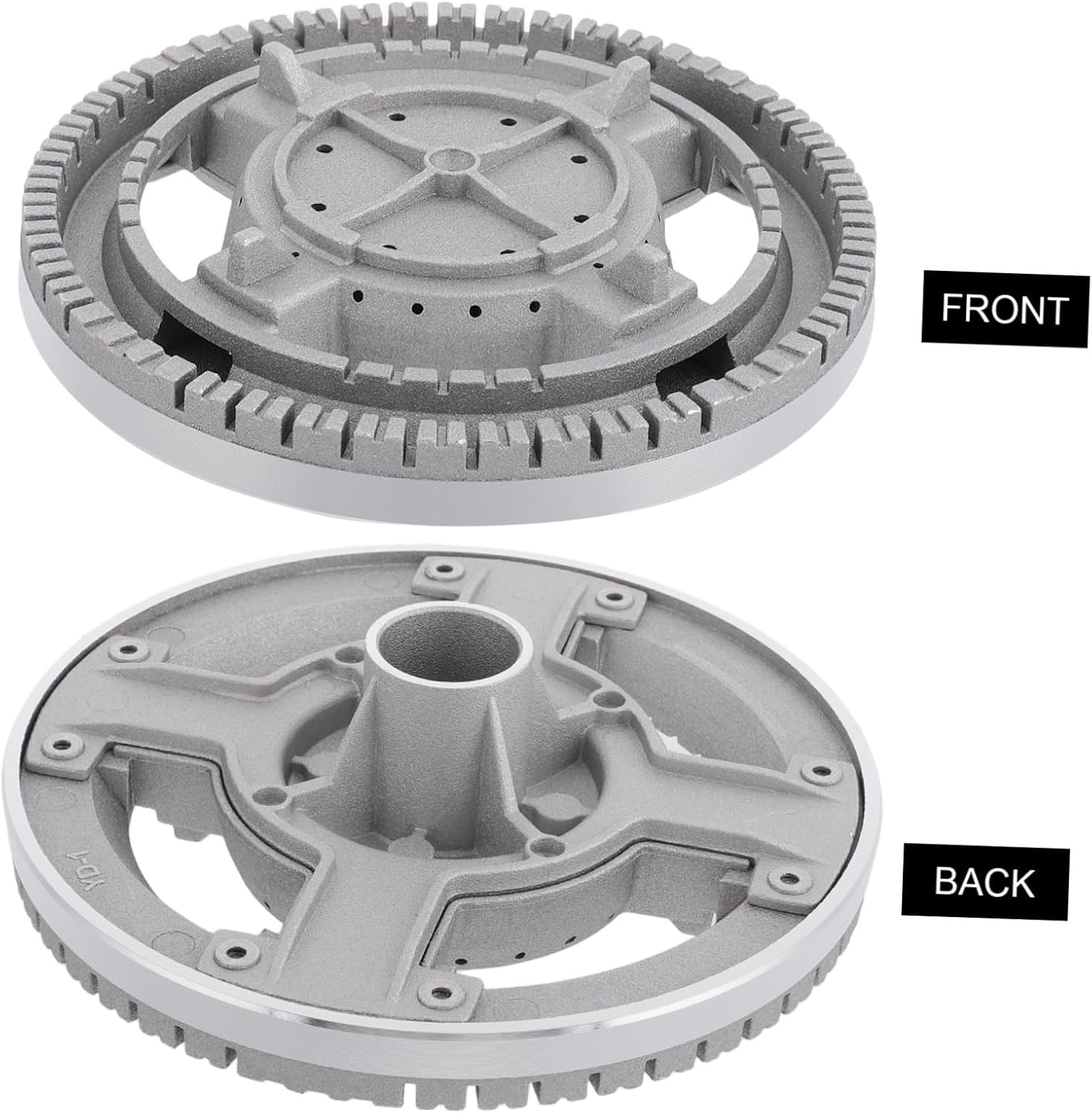 Metal Gas Burner Head Replacement for Embedded Gas Stove Practical Cooktop Stove Rack Sturdy Accessories