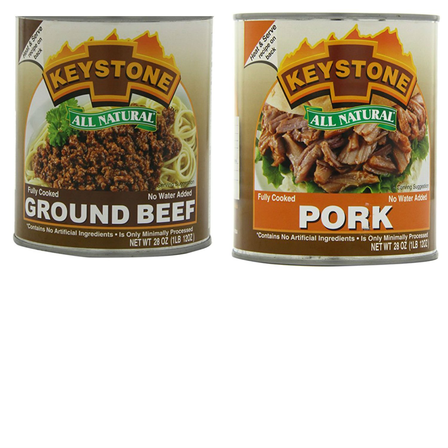 Keystone Ground Beef and Keystone Pork. Convenient