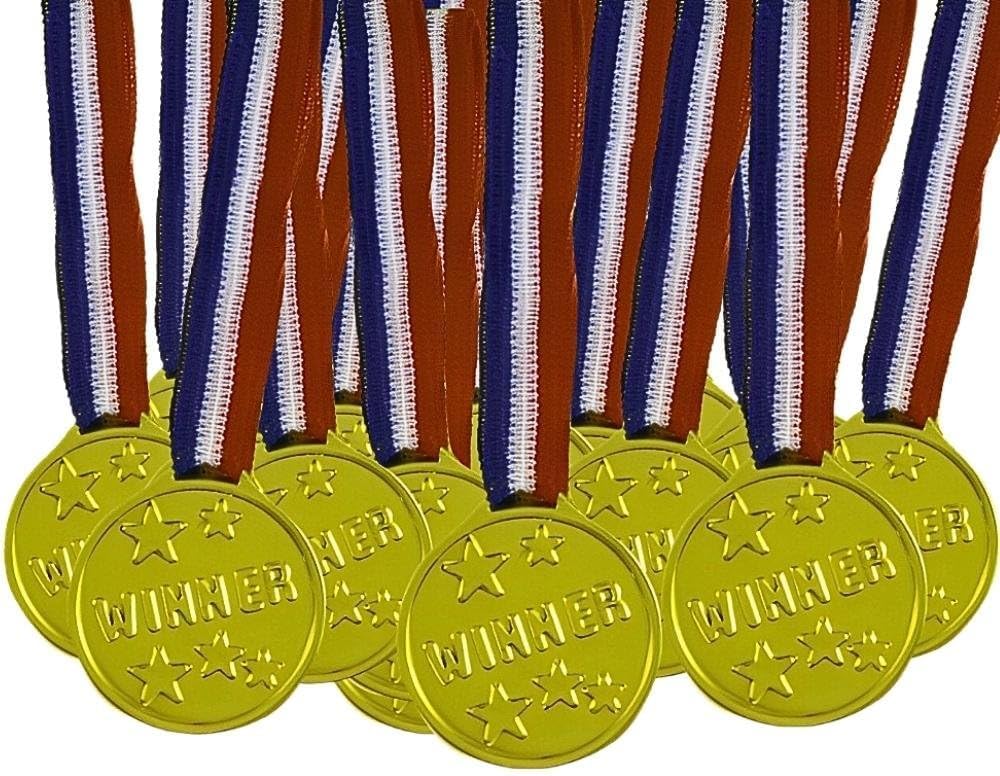 Unique Winner Medals - Pack of 24