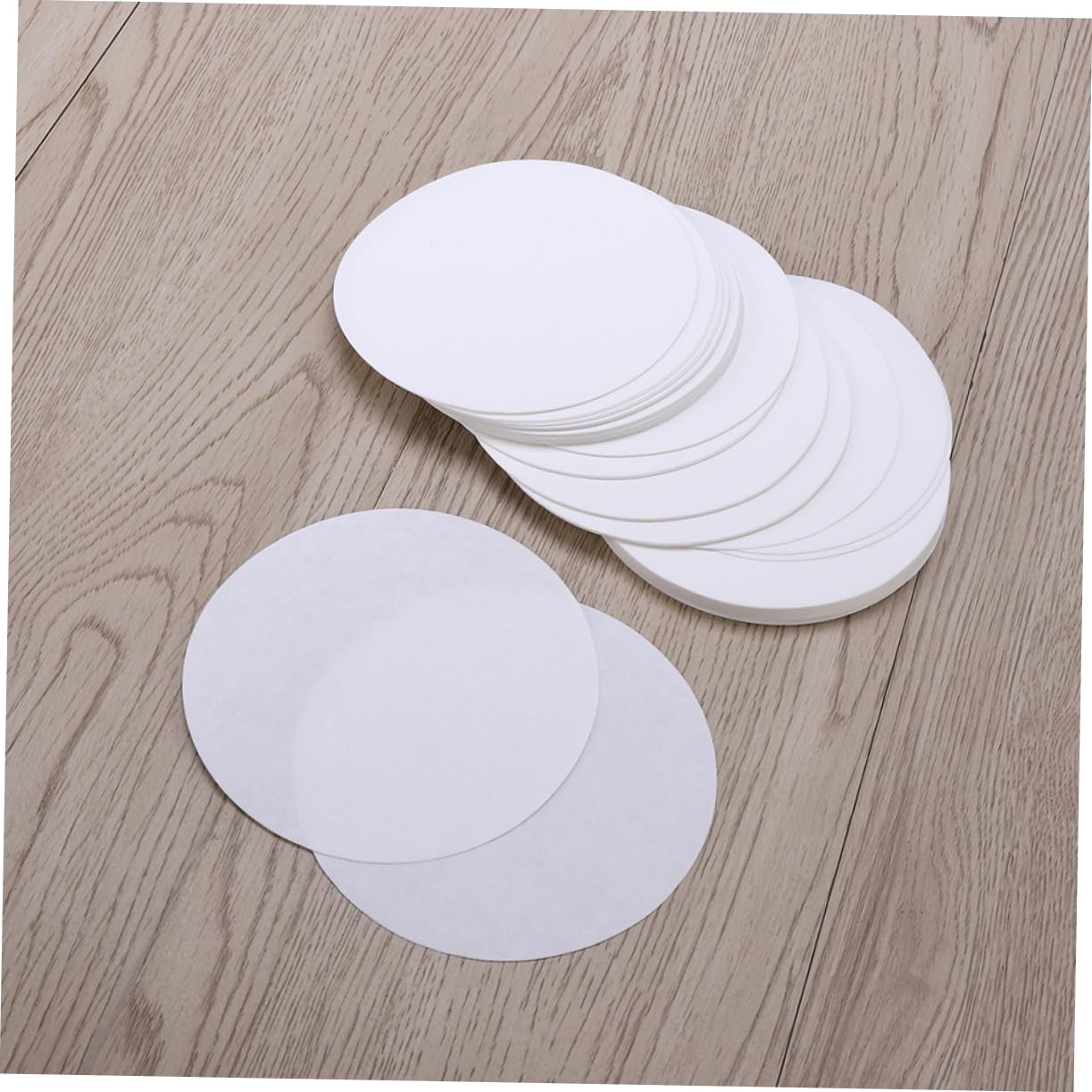 FUNOMOCYA Medium Flow Rate Filter Paper Pack (100 Pcs) 12.5cm for Coffee Machine