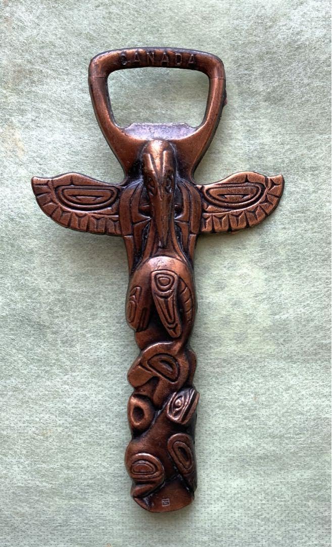 Amazon | 栓抜き トーテムポール BOMA カナダ ボトルオープナー 魔除け