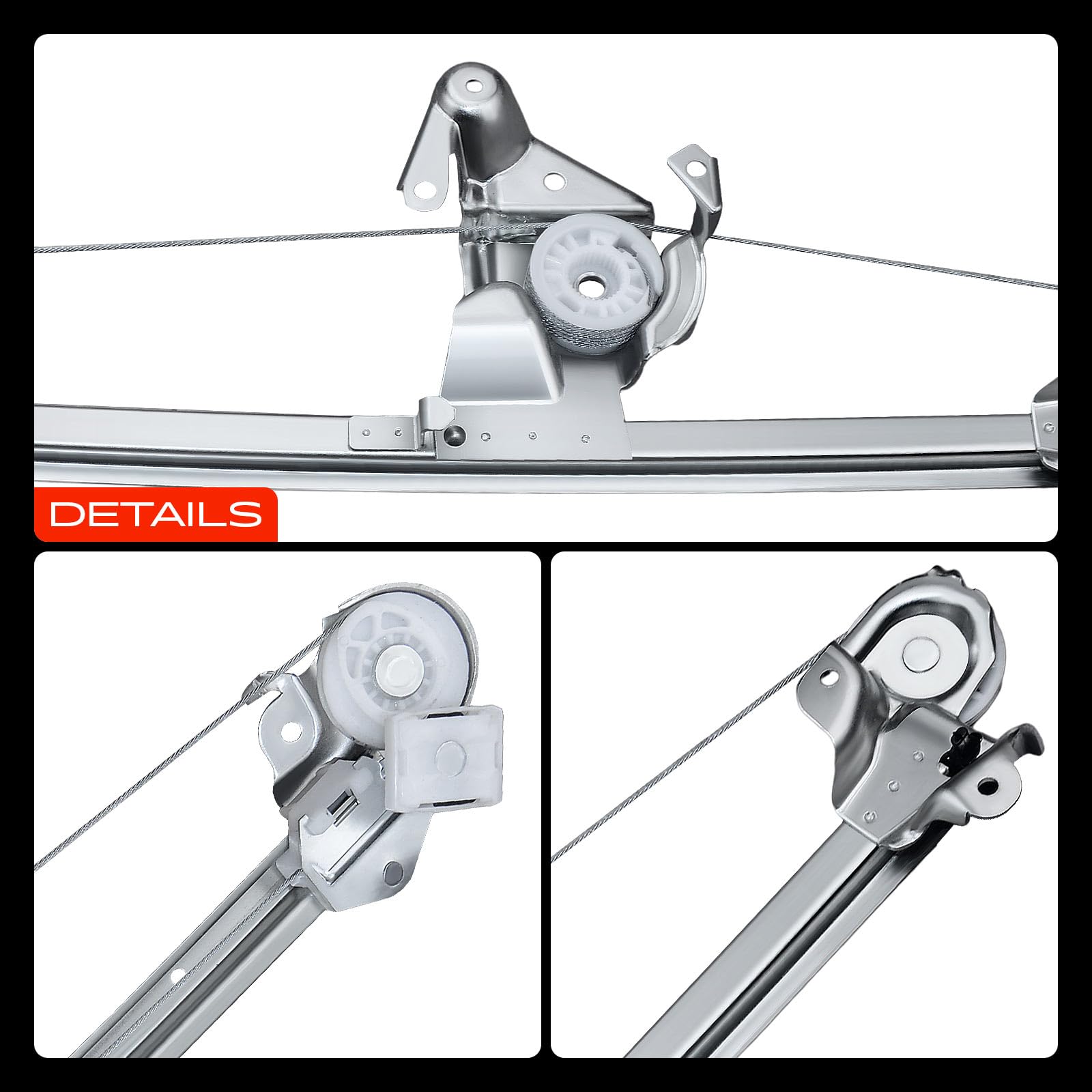Frankberg Regolatore alzacristalli posteriore sinistro 2107301546 | Compatibile con: Classe E, modello T, S210, Classe E W210