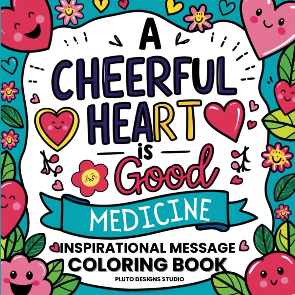 50 Inspirational Coloring Book for Adults: Motivational Quotes & Patterns to Color - Bold & Easy Positive Christians Affirmations for Adults Men Women & Teens