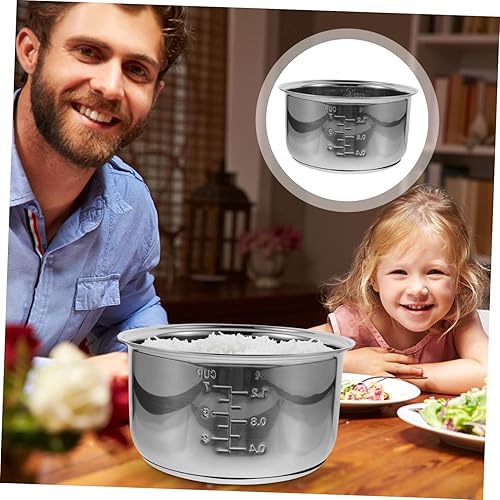 Miniatura 9 de Arrocera Arroz Liner utensilios de cocina japoneses arroz arroz japonés de acero inoxidable arroz interior olla de cocción interior de arroz tanque