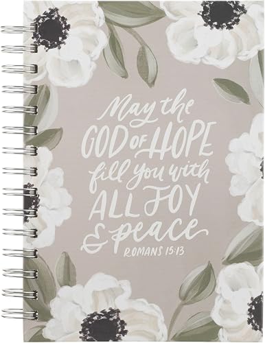 Journal Spiral-Bound May the God of All Hope Fill You with Joy Rom. 15:13