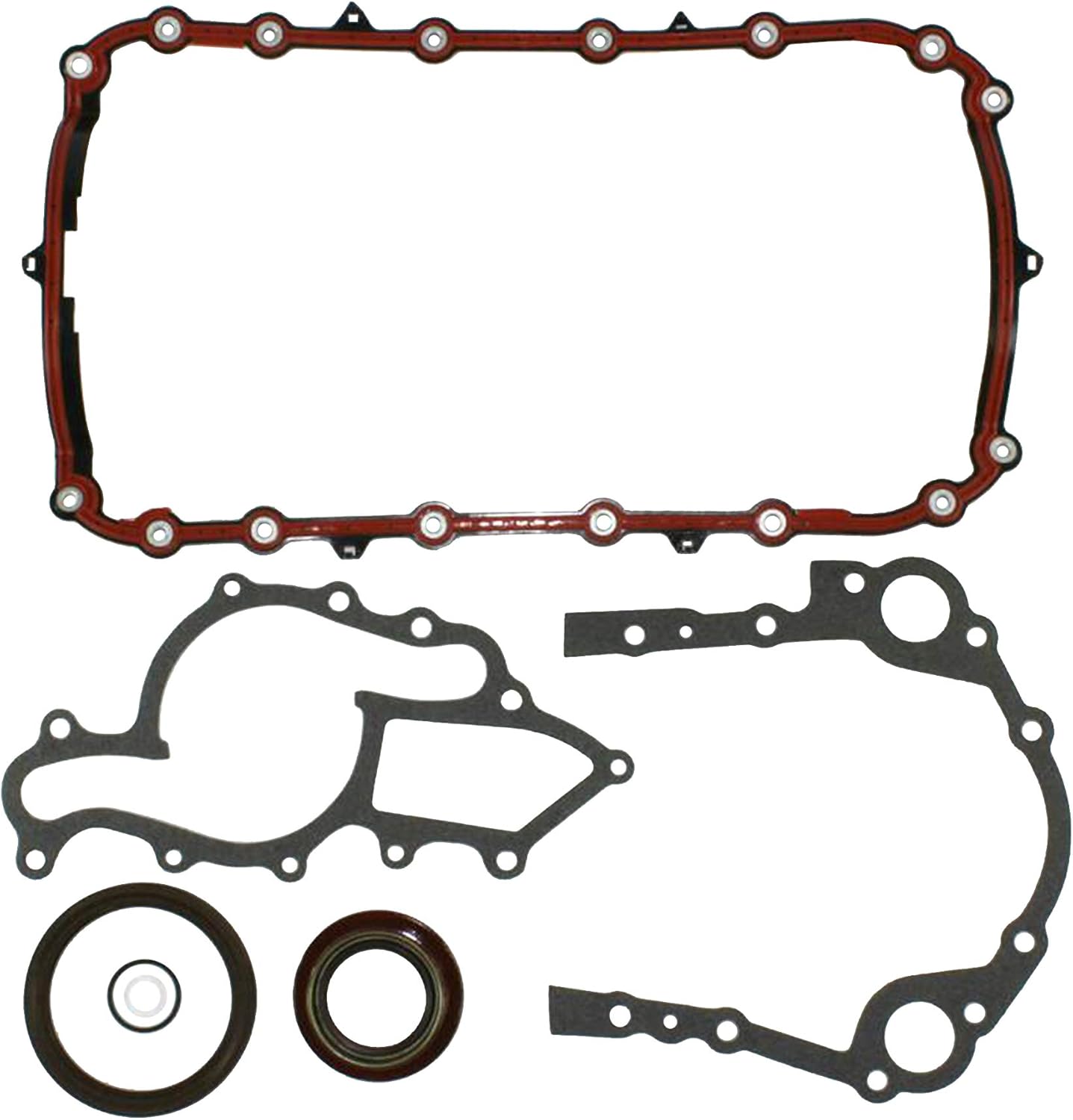 DNJ LGS4146 Lower Gasket Set for 2002-2008 Ford, Mazda, Mercury B3000, Ranger, Sable 3.0L V6 12V OHV 2986cc