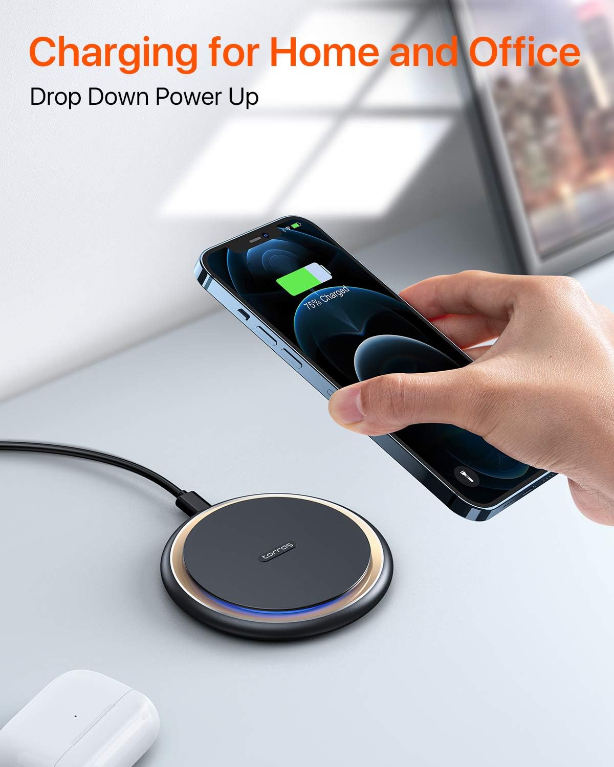 TORRAS Wireless Charger for Home and Office