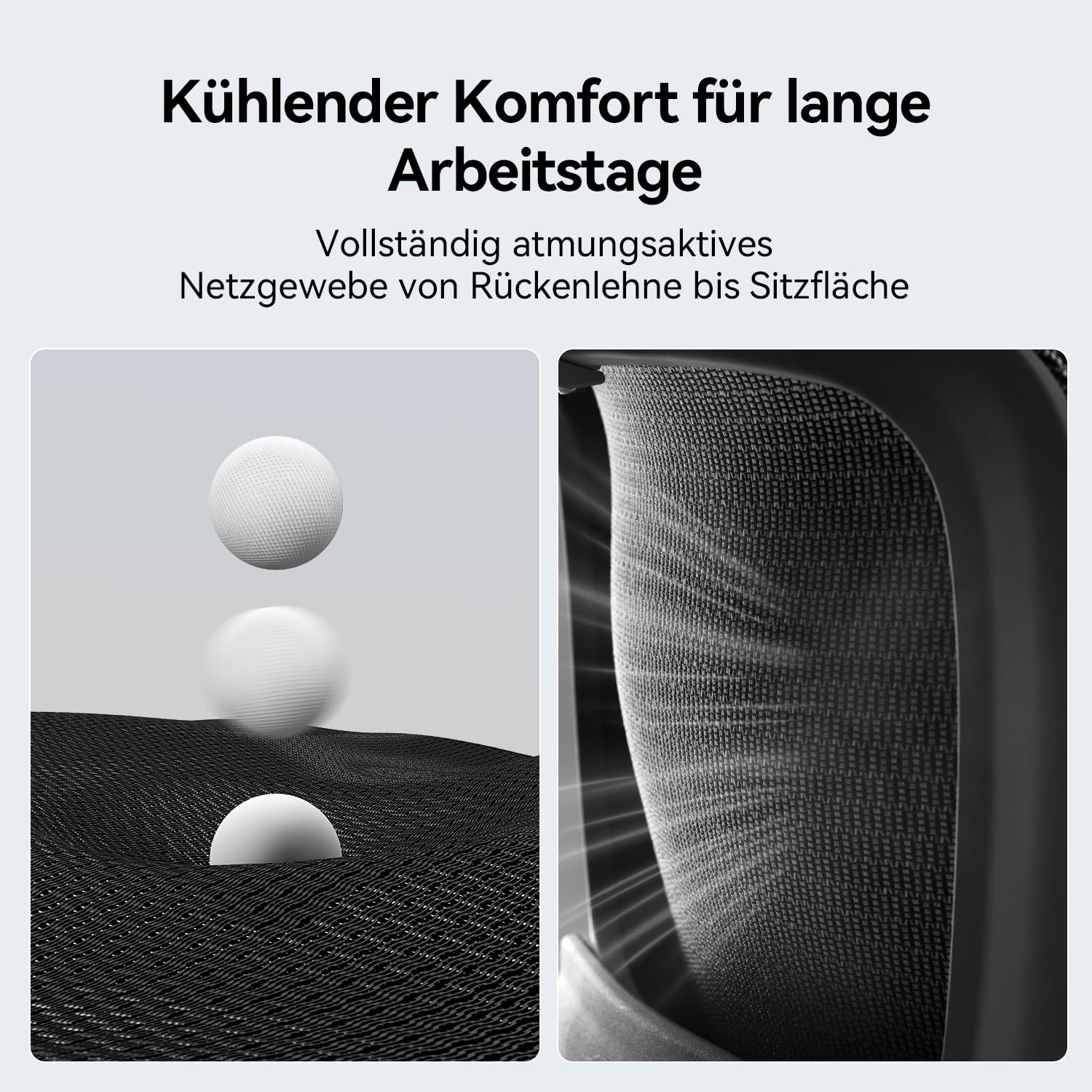 SIHOO B100 SE Bürostuhl, Schreibtischstuhl mit dynamischer Lordosenstütze
