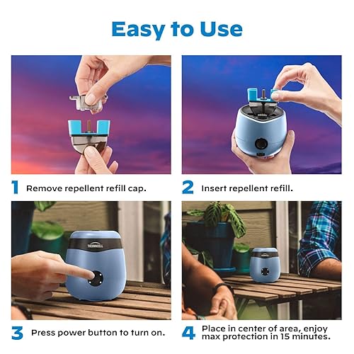 Thermacell E55 ESeries Rechargeable Mosquito Repeller