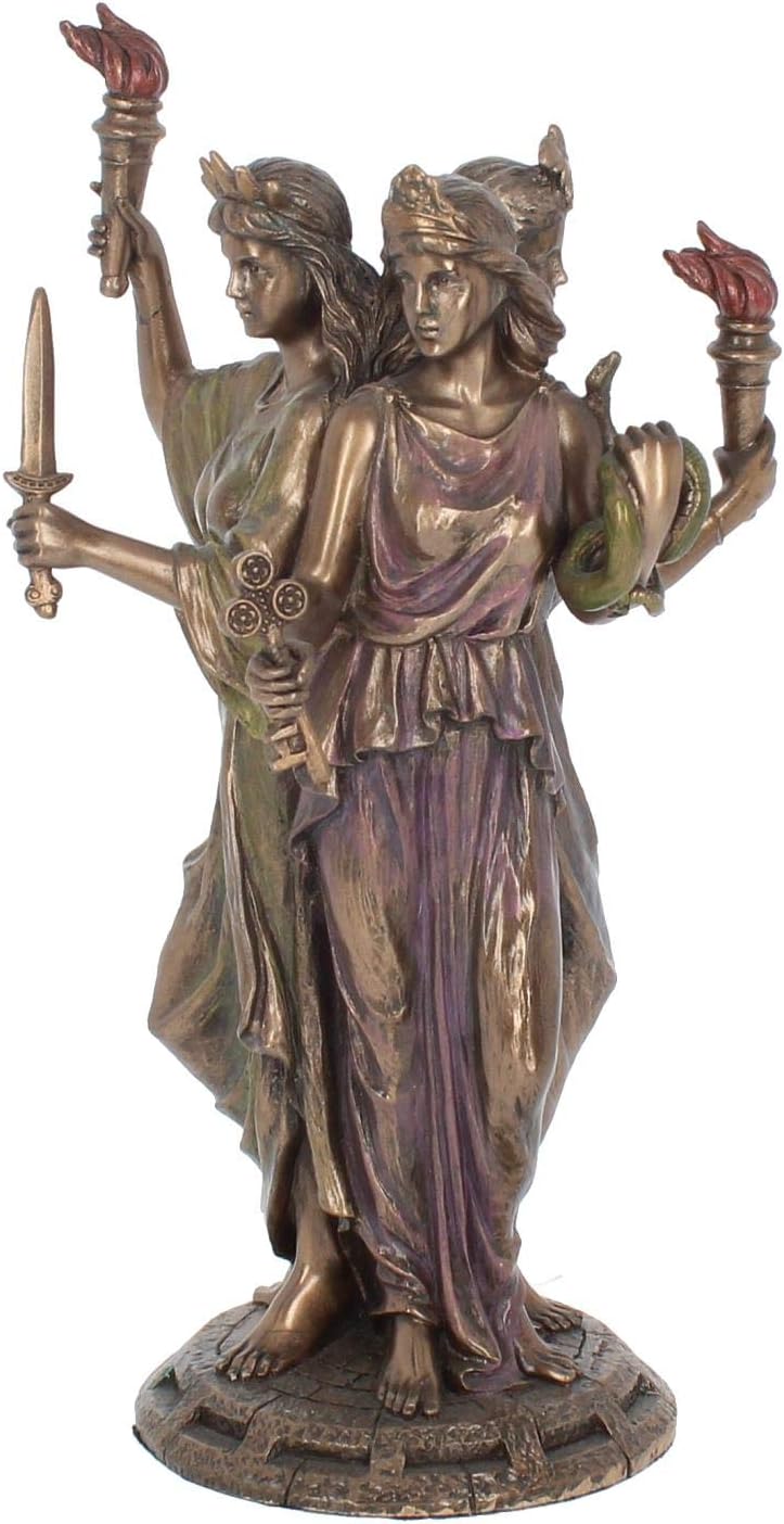 Nemesis Now Hecate Goddess of Magic Figurine, Bronze, 21cm, Marrón, Marrón, Marrón, Marrón, Marrón, Marrón, Marrón, Marrón, Marrón, Marrón, Marrón, Marrón, Marrón, Marrón