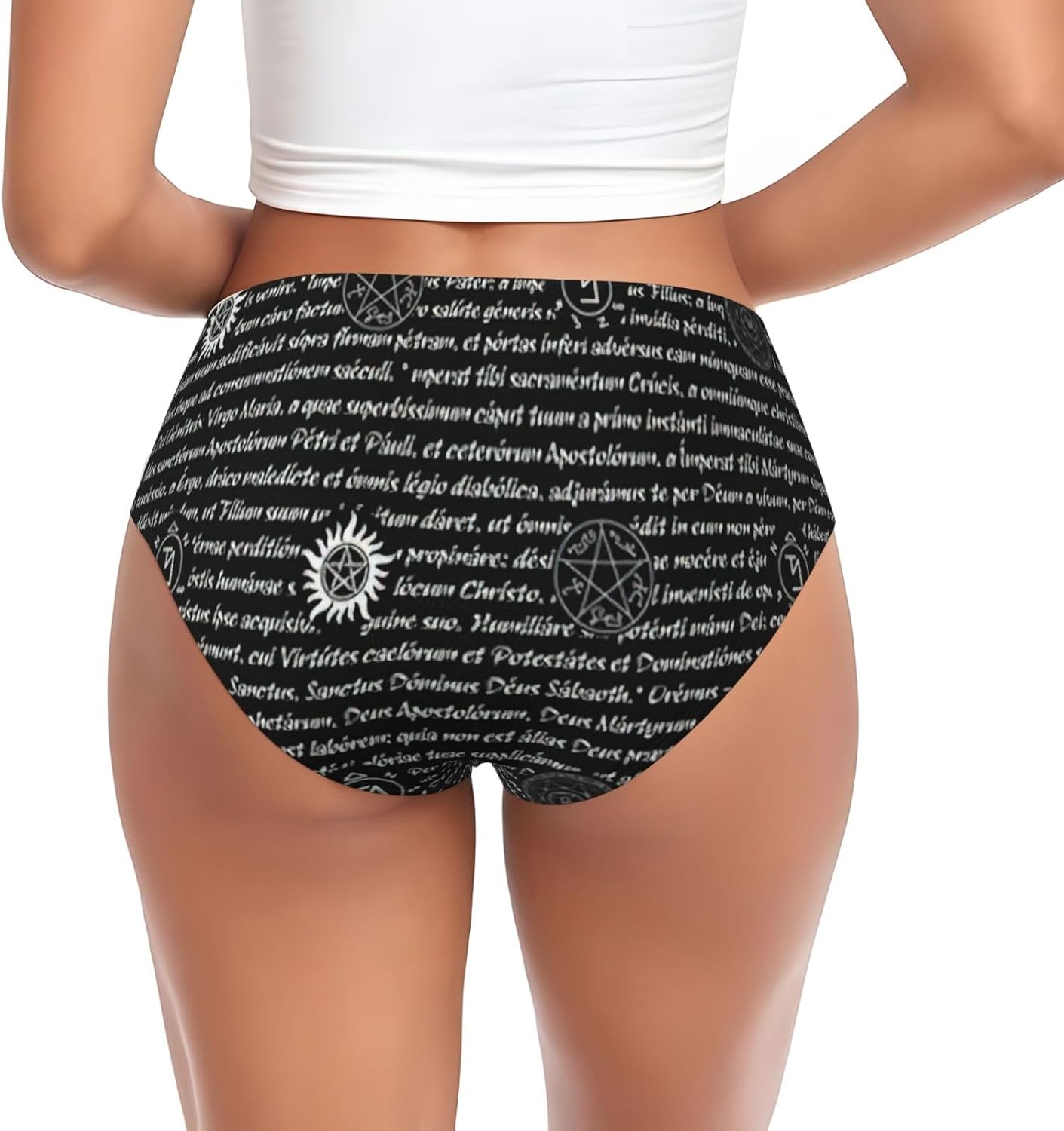 Supernatural Inspiration Print Women's Beyondsoft Stretch Breathe Briefs Underwear,Comfort Flex Panties