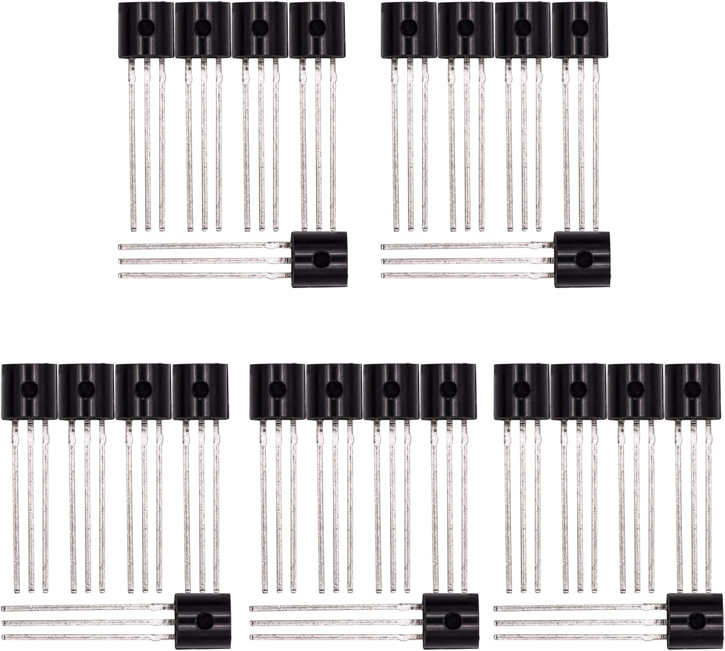 AZDelivery 5 x DS18B20 Digital Temperature Sensor TO9255°C +125°C