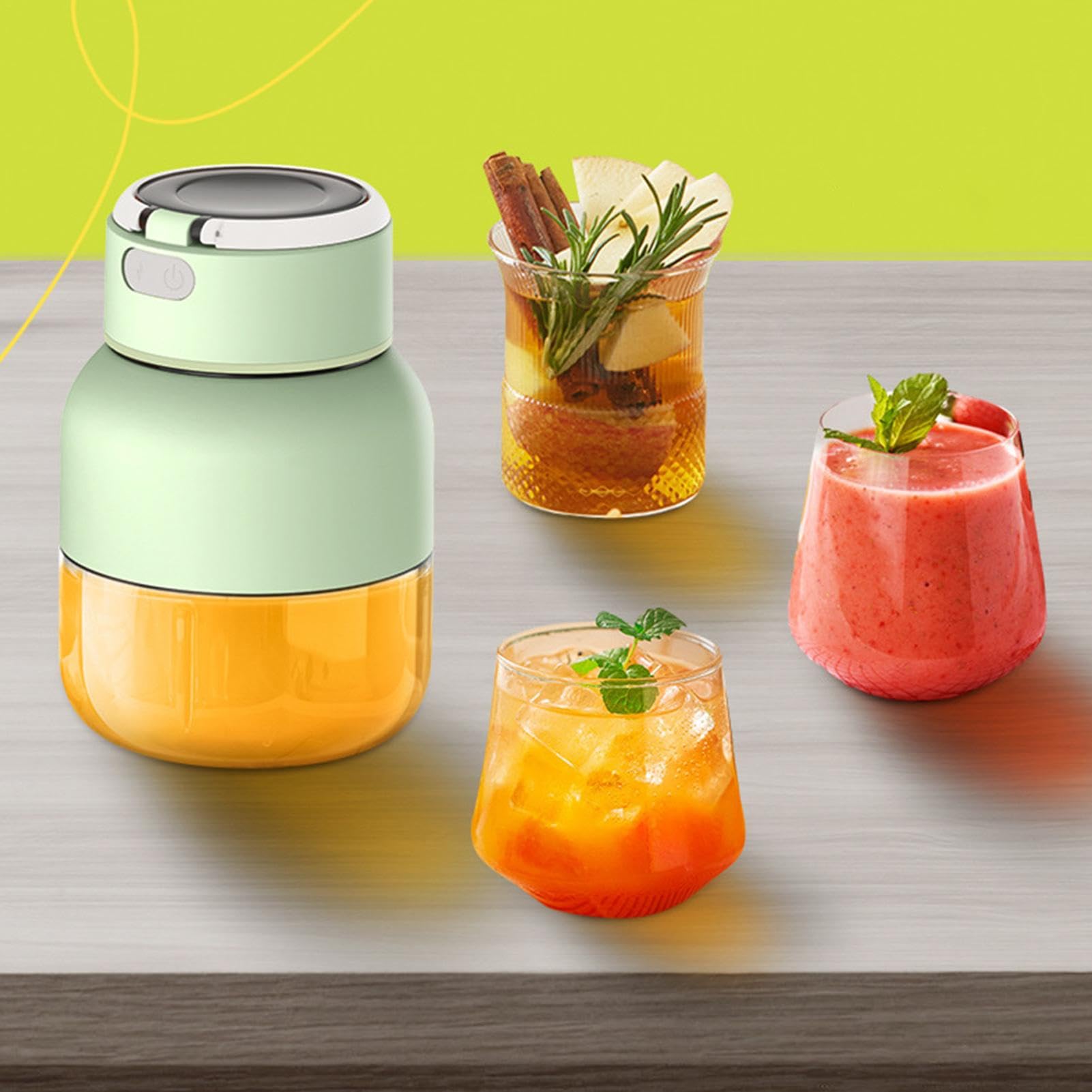 Bouteille de presse-agrumes électrique, mélangeur à smoothies portable