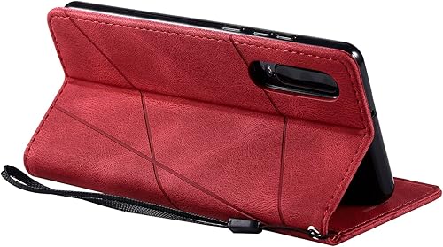 Miniatura 7 de Funda compatible con Huawei Y9s 2019, compatible con Huawei Y9s 2019 STK-L21 STK-LX3 STK-L22  P Smart Pro 2019, funda de piel sintética con tapa y