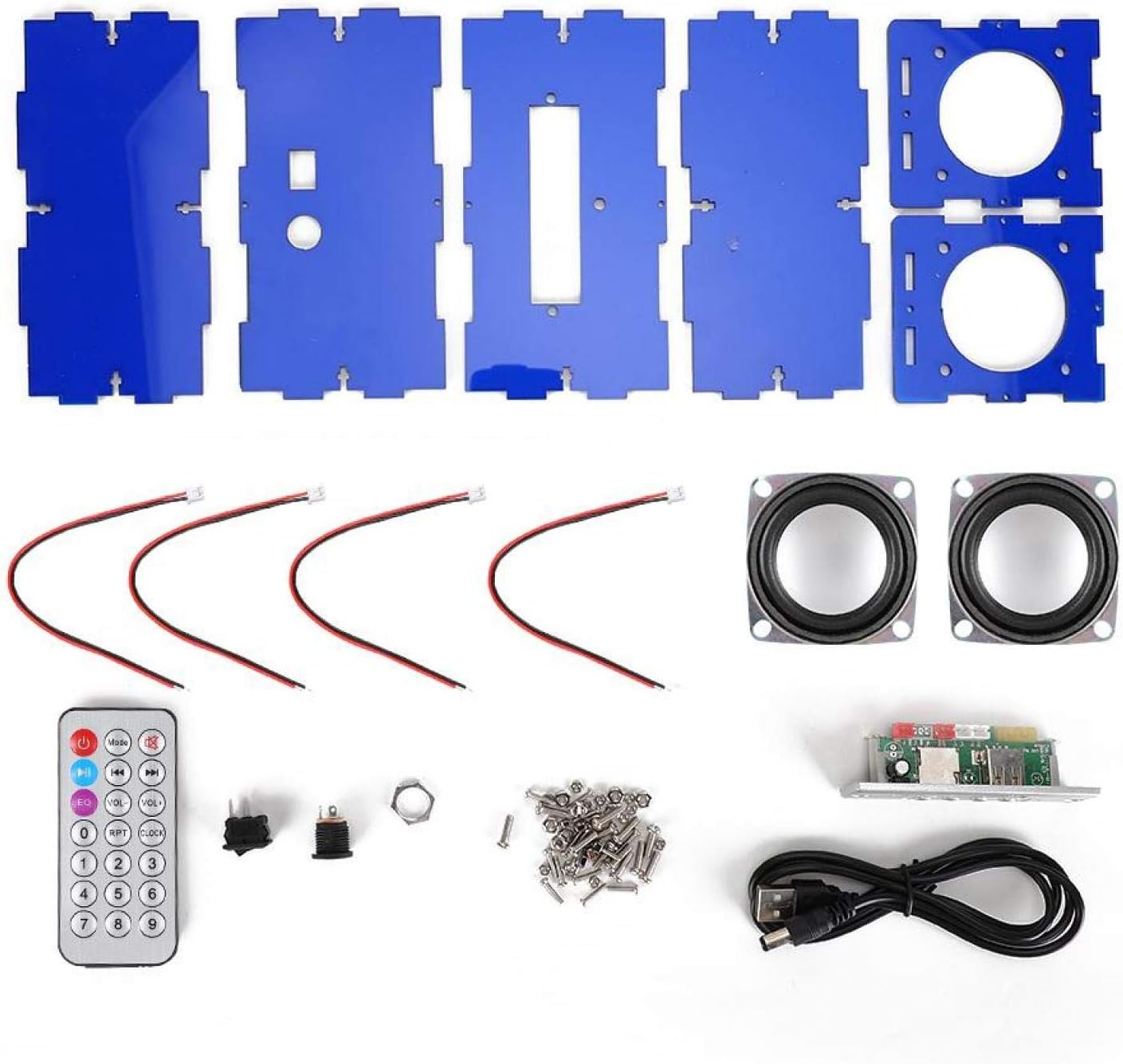 DIY Bluetooth Speaker Kit, Stereo Dual Speaker Electronic DIY Kits